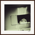 On the Road Framed print 50x50 cm / 20x20″ Dark wood frame 32