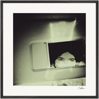 On the Road Framed print 70x70 cm / 28x28″ Black frame 34