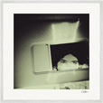 On the Road Framed print 70x70 cm / 28x28″ White frame 14