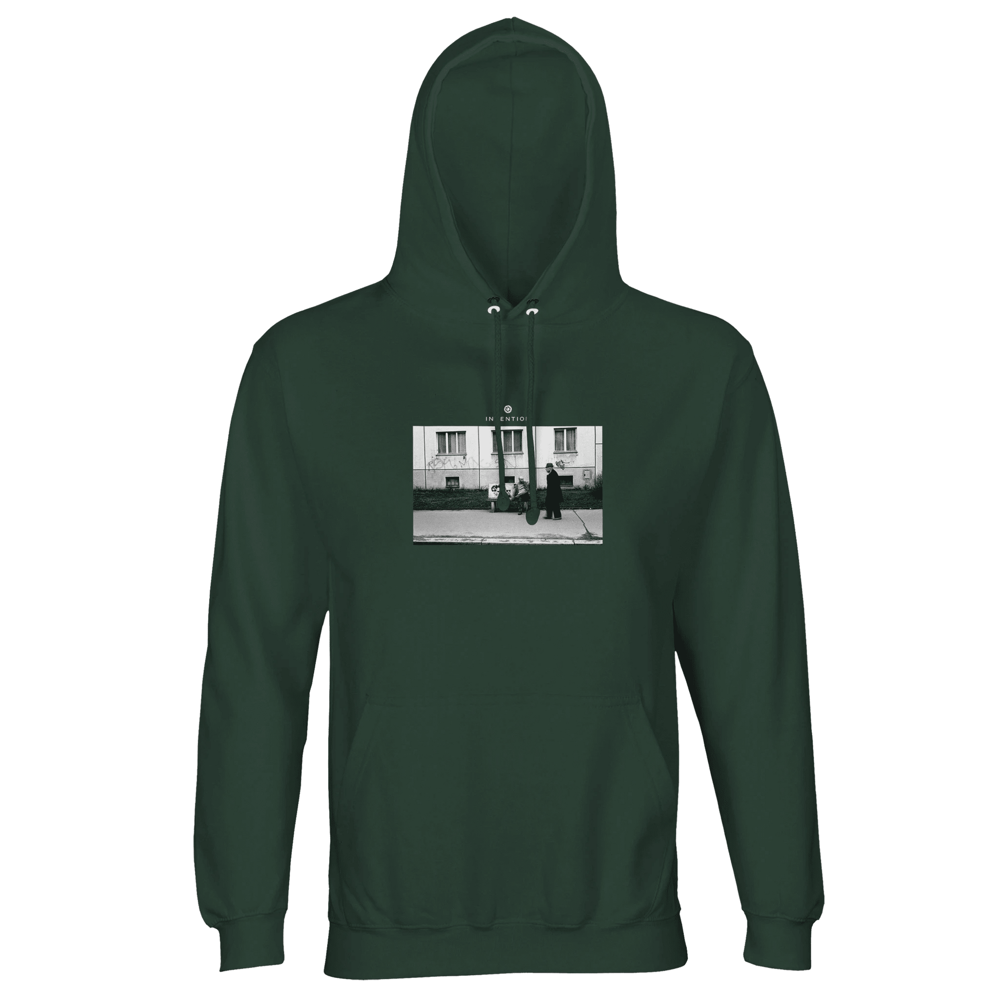 Oneness - "The Urban Matrix" Hoodie Bottle Green XS 9