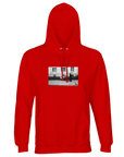 Oneness - "The Urban Matrix" Hoodie Bright Red XS 34