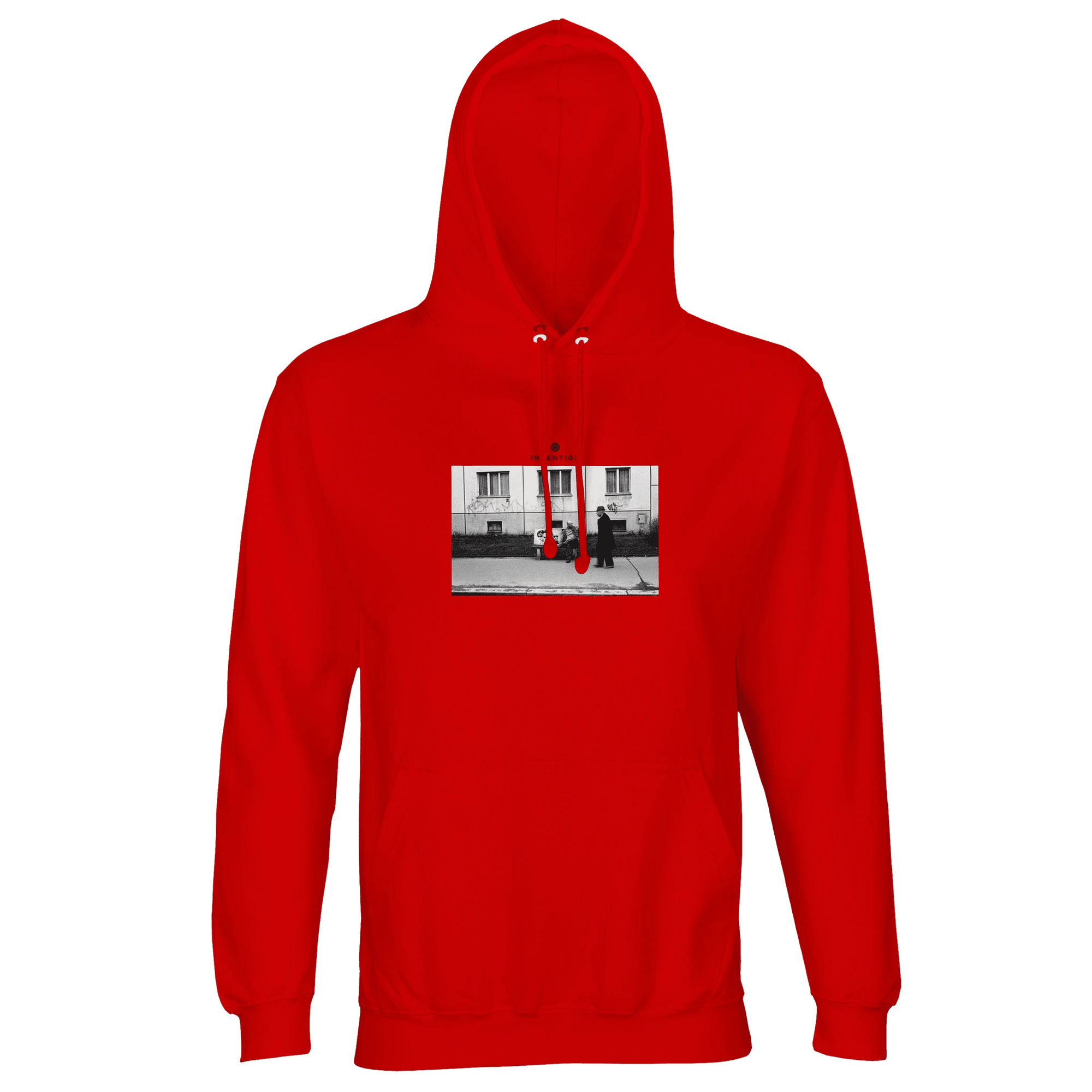 Oneness - "The Urban Matrix" Hoodie Bright Red XS 34