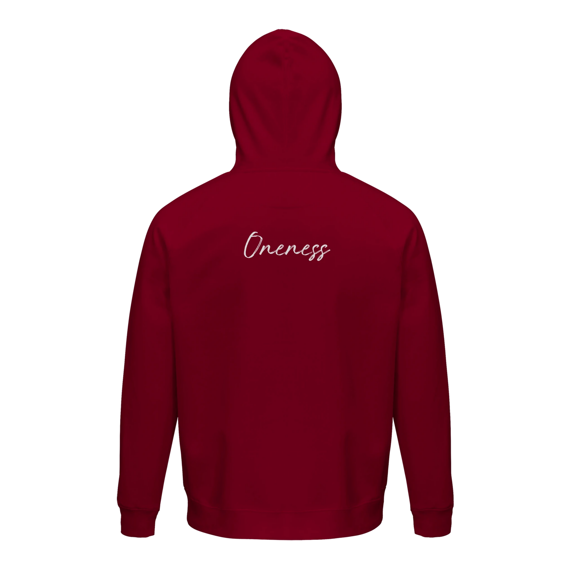 Oneness - "The Urban Matrix" Hoodie Burgundy XS 2