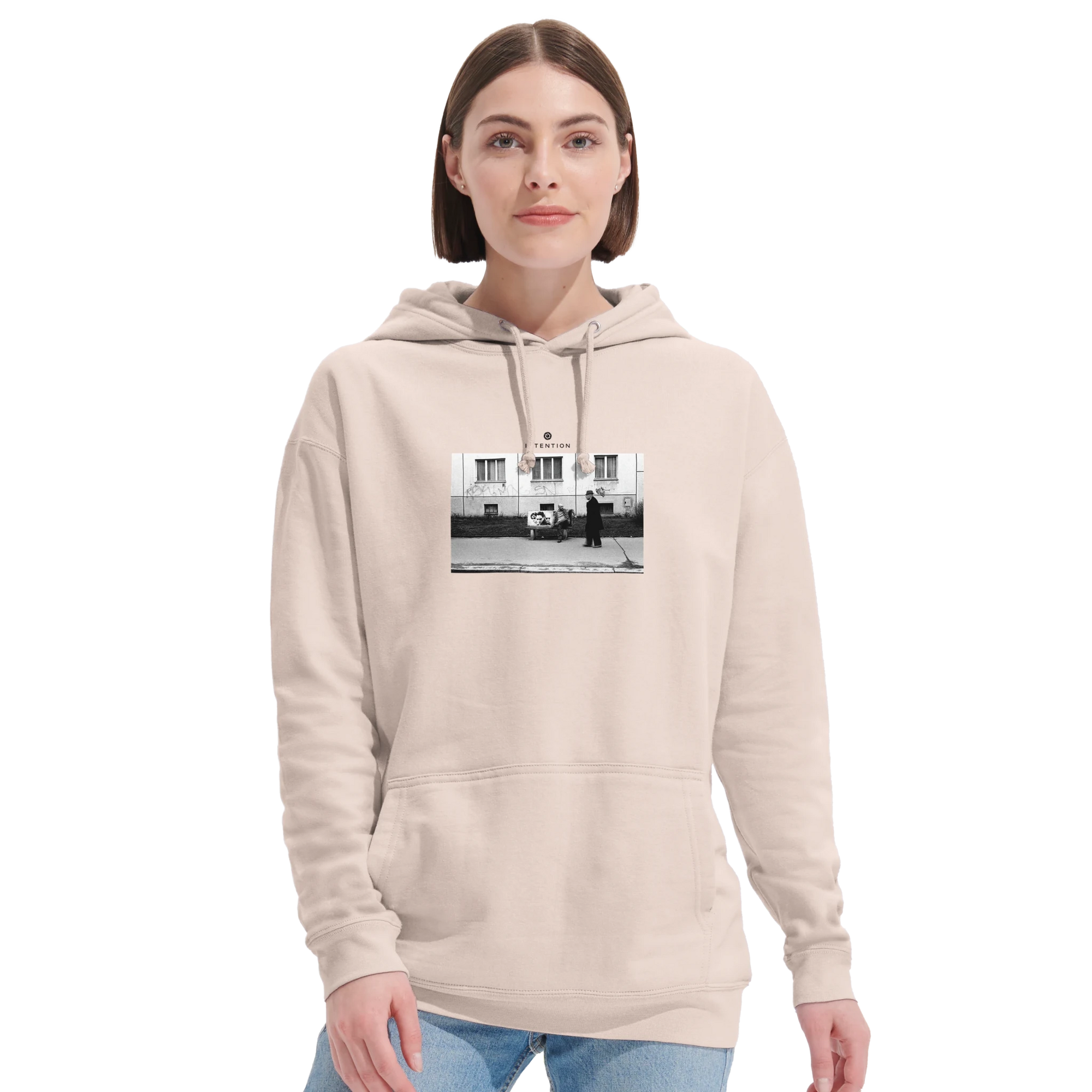 Oneness - "The Urban Matrix" Hoodie creamy pink XS 58