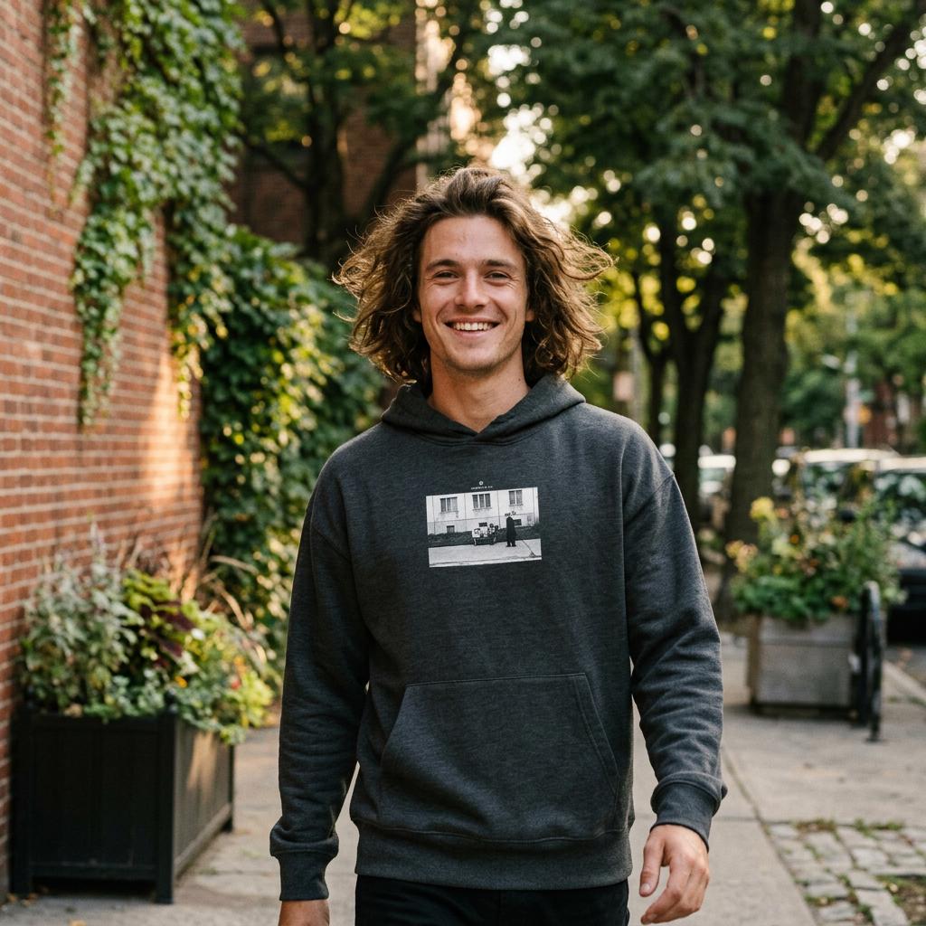 Oneness - "The Urban Matrix" Hoodie Grey Melange XS 4