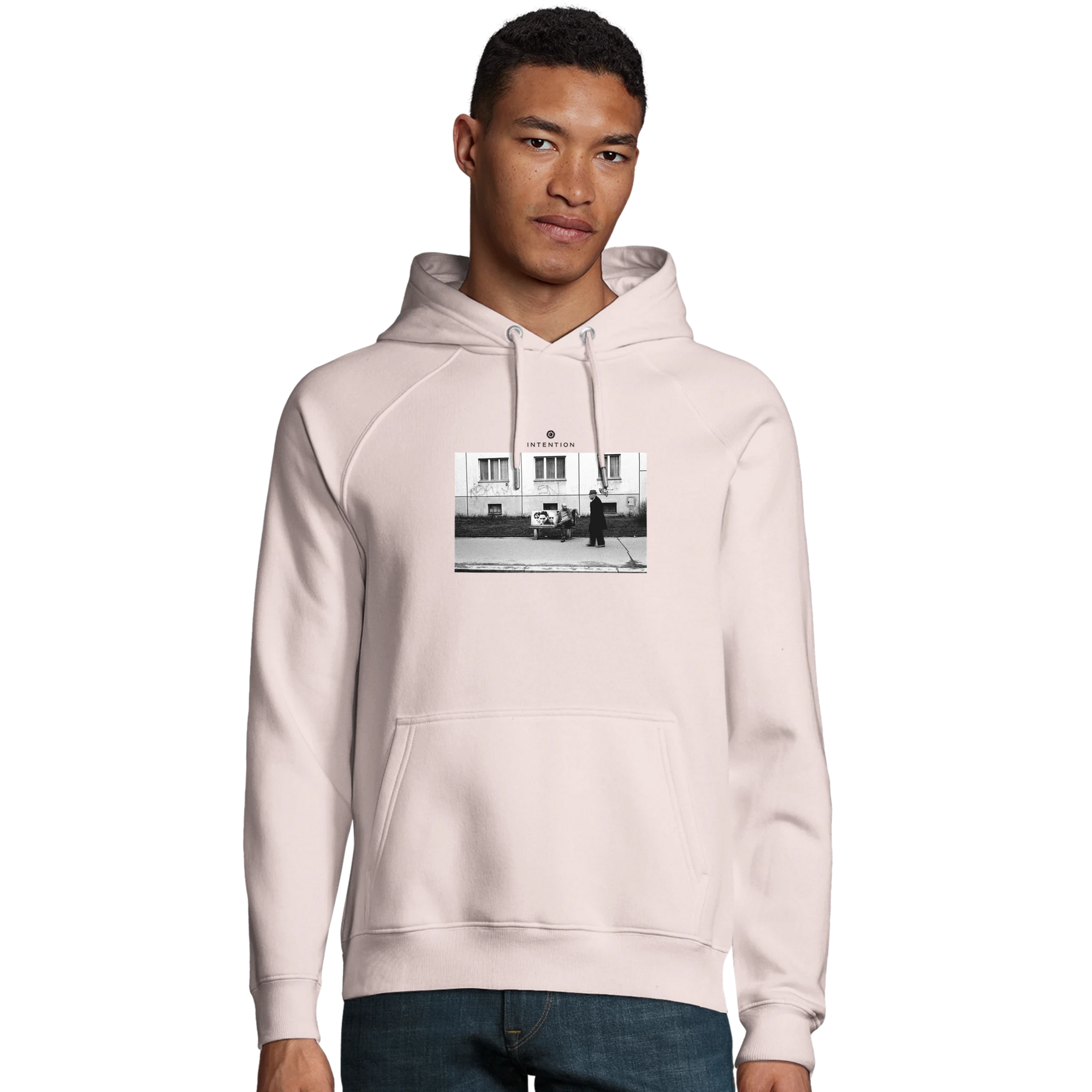 Oneness - "The Urban Matrix" Hoodie Pale Pink XS 3