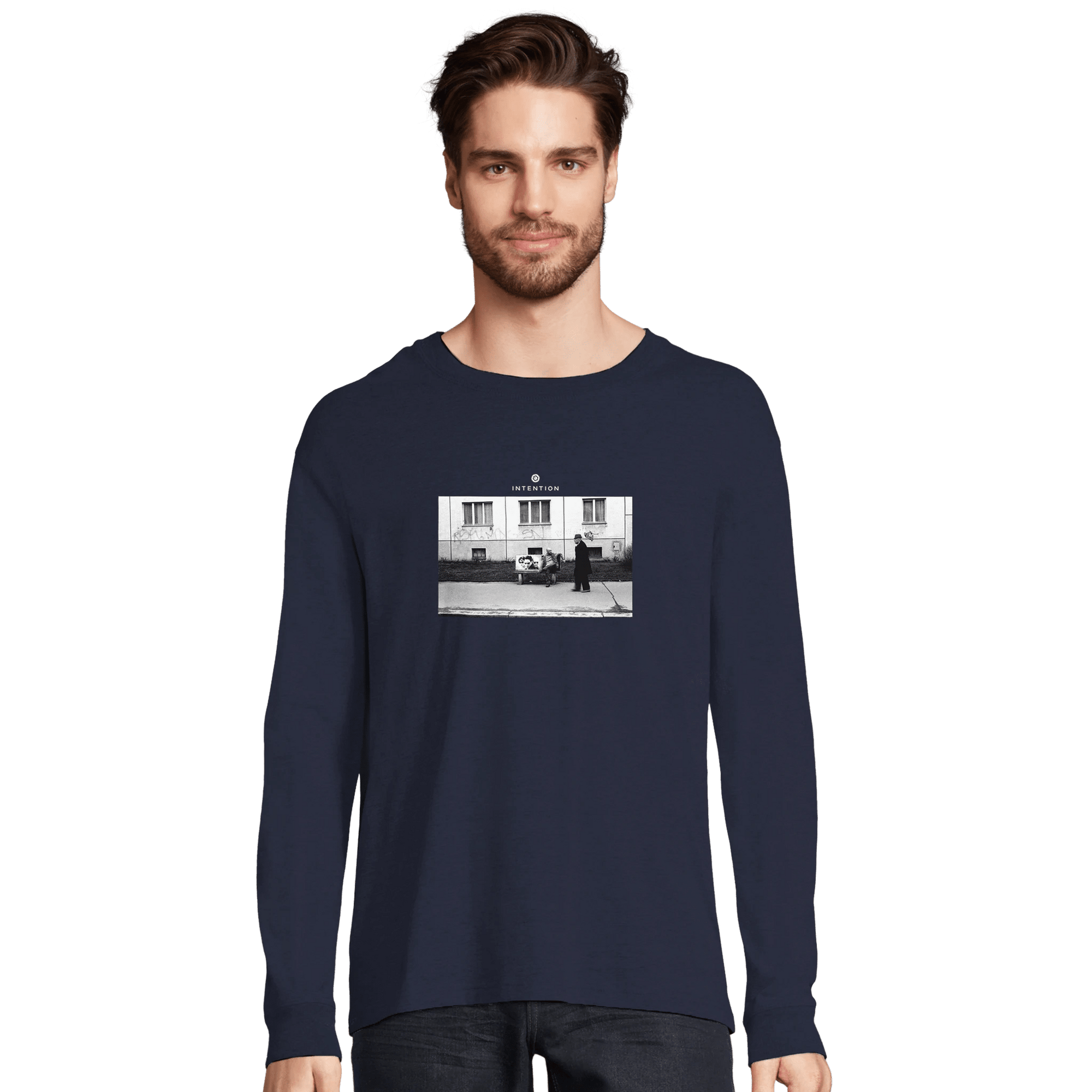 Oneness - "The Urban Matrix" Long sleeve French Navy XS 3
