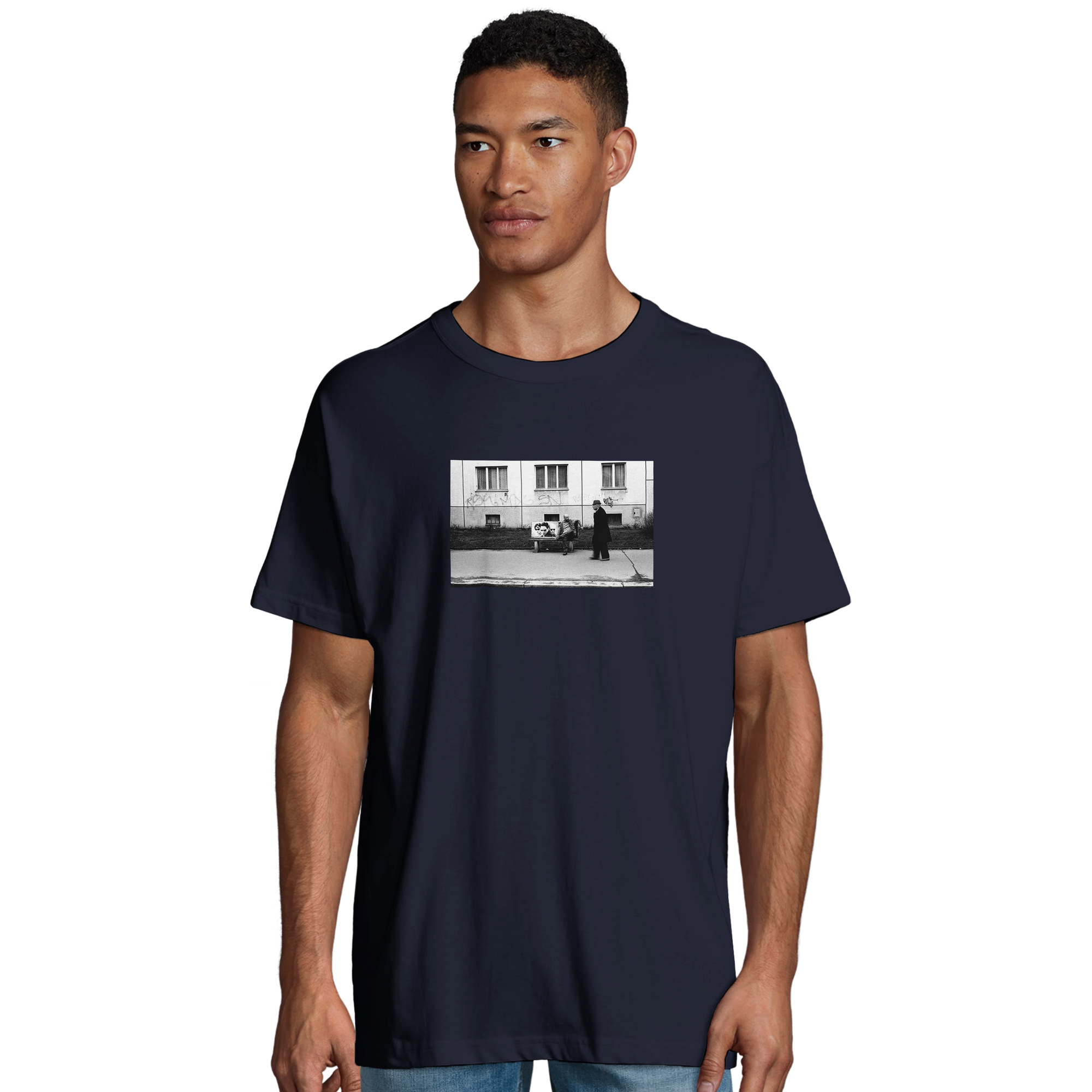 Oneness - "The Urban Matrix" T-shirt French Navy 4