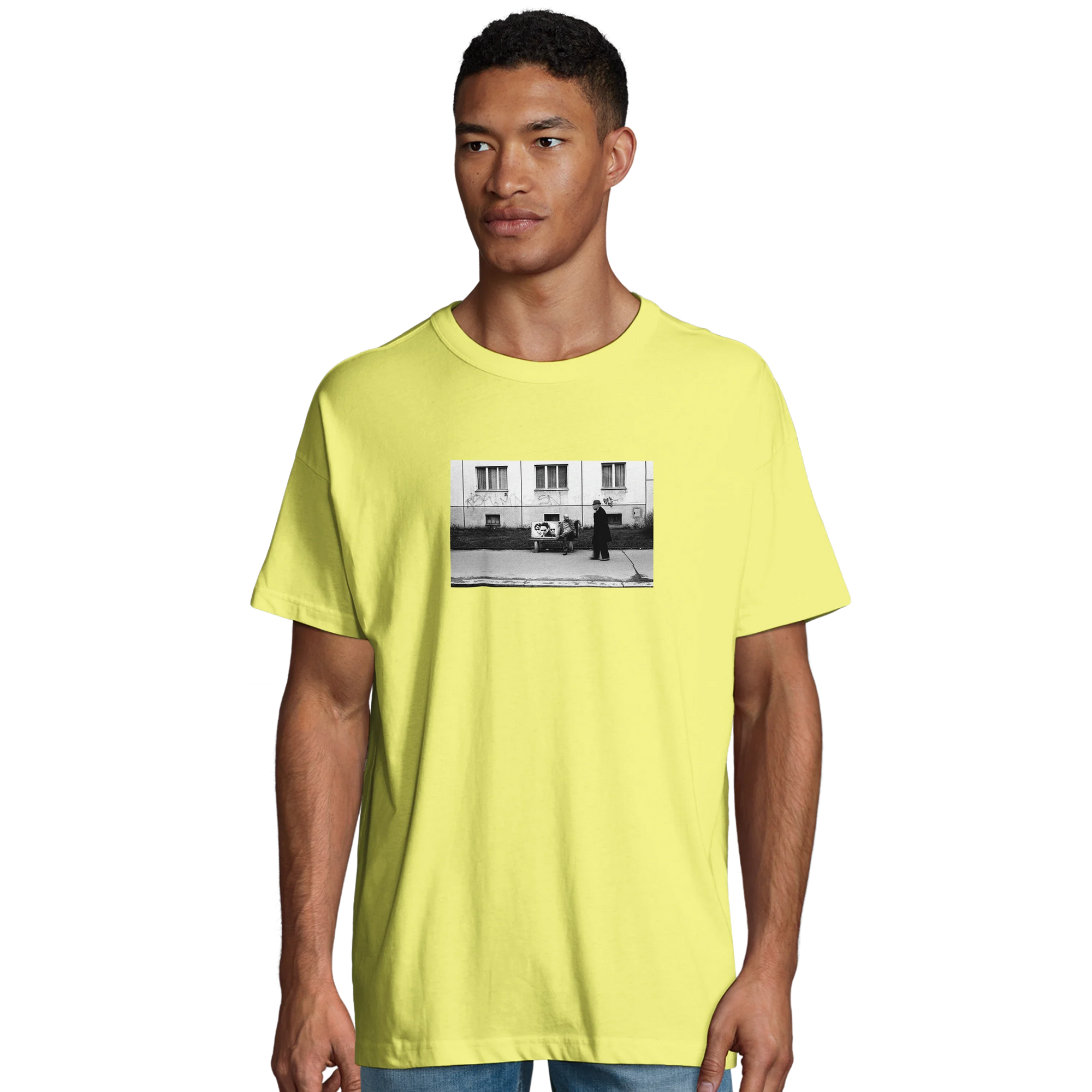 Oneness - "The Urban Matrix" T-shirt Light Yellow 4