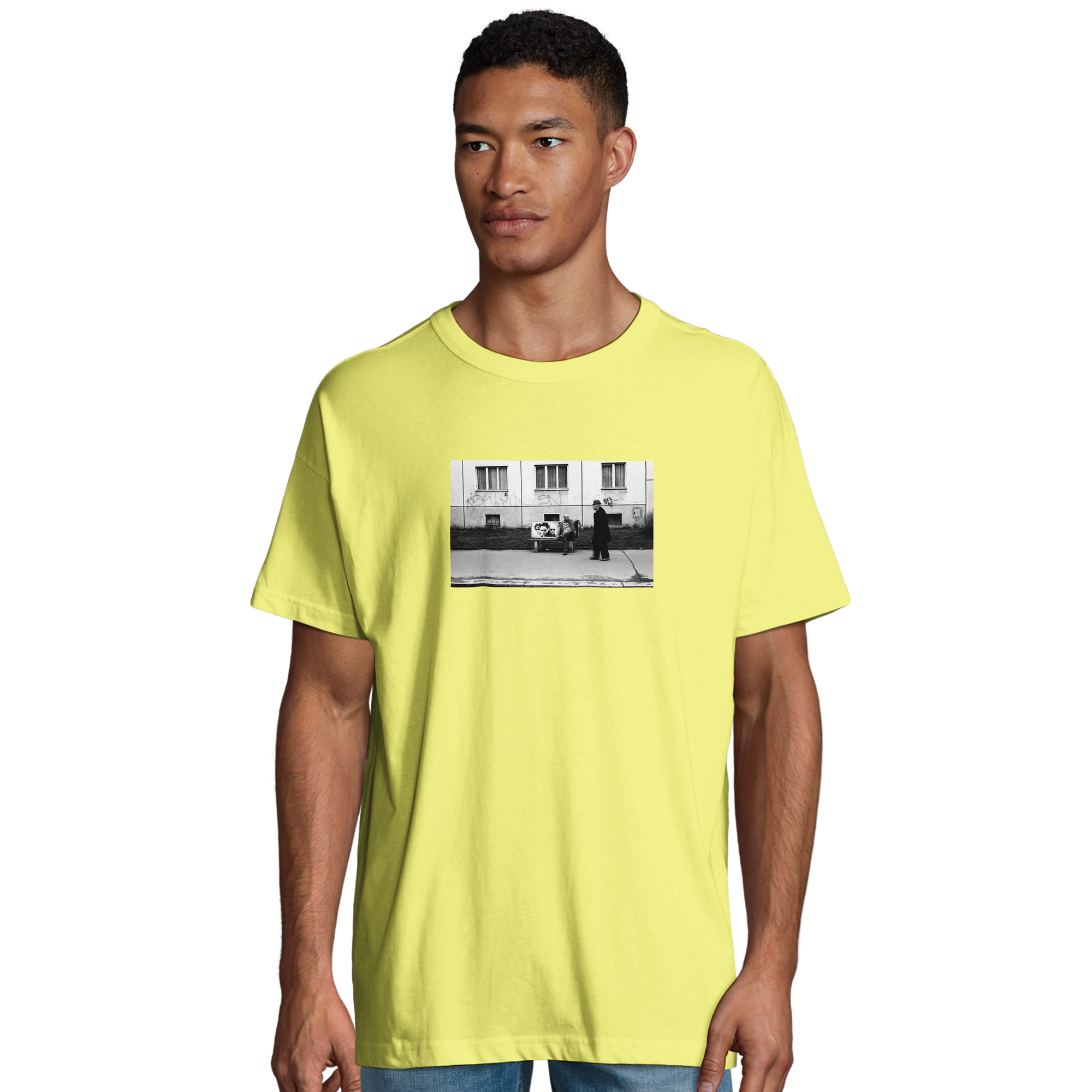 Oneness - "The Urban Matrix" T-shirt Light Yellow 4
