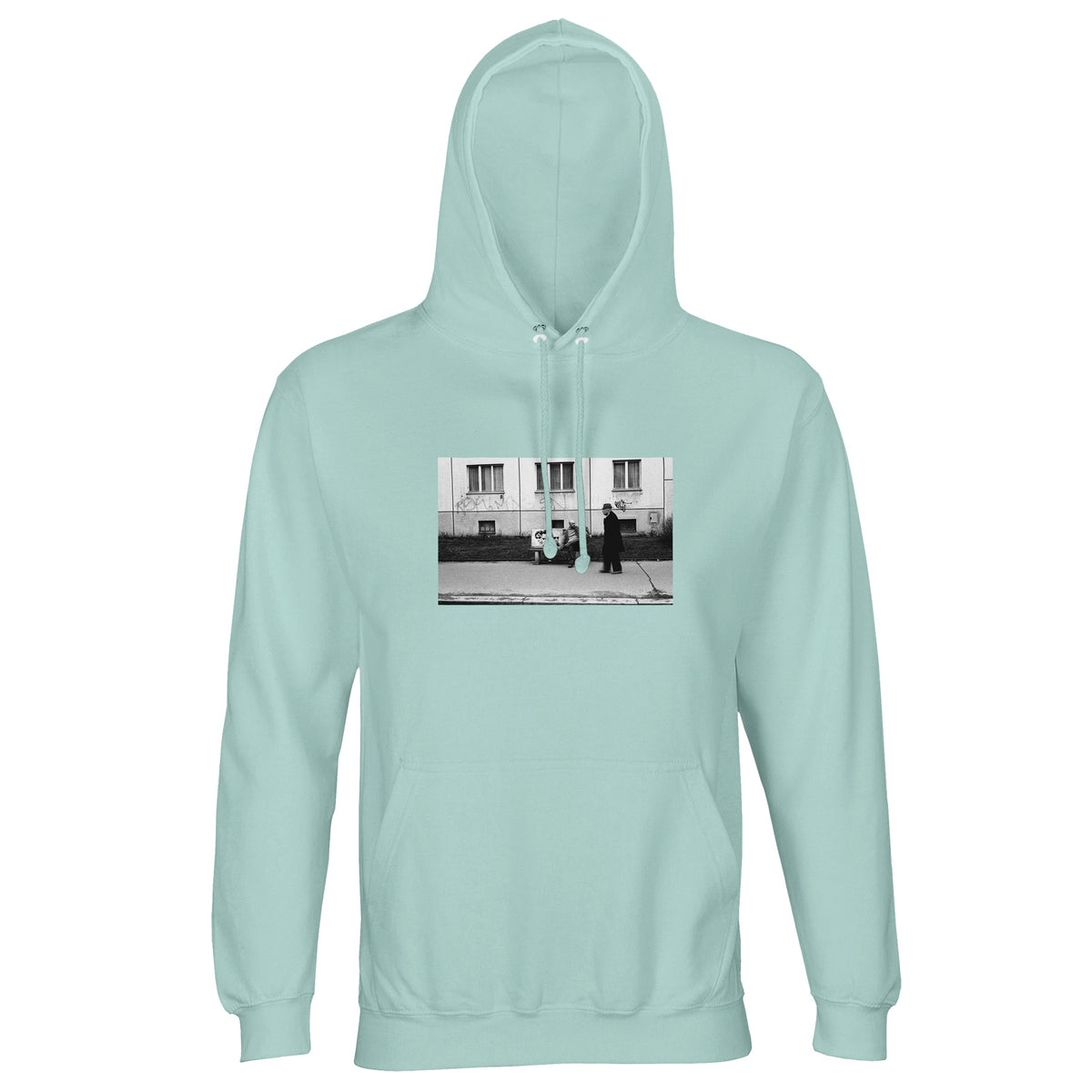 Oneness - "The Urban Matrix" Hoodie arctic blue 1