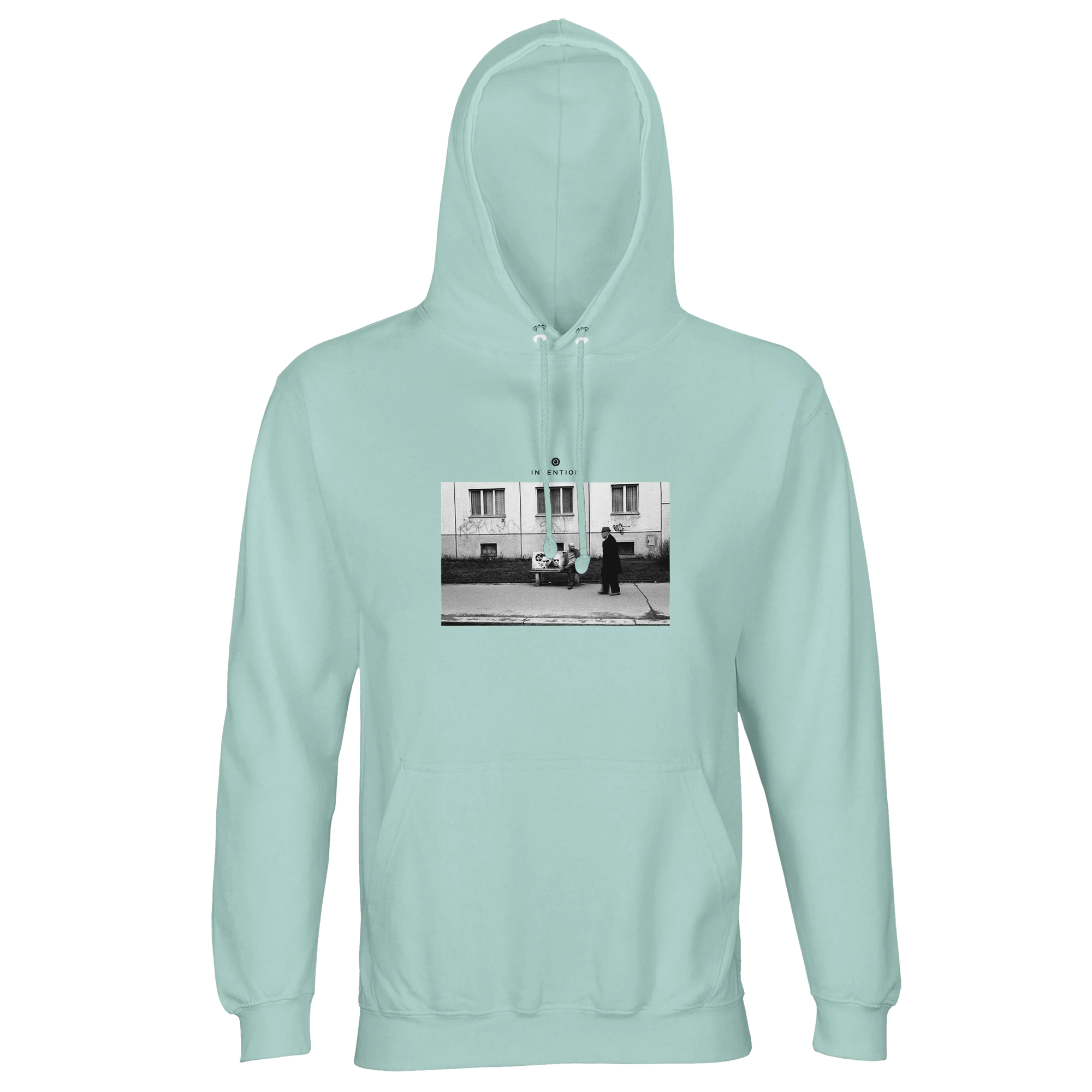 Oneness - "The Urban Matrix" Hoodie arctic blue 1