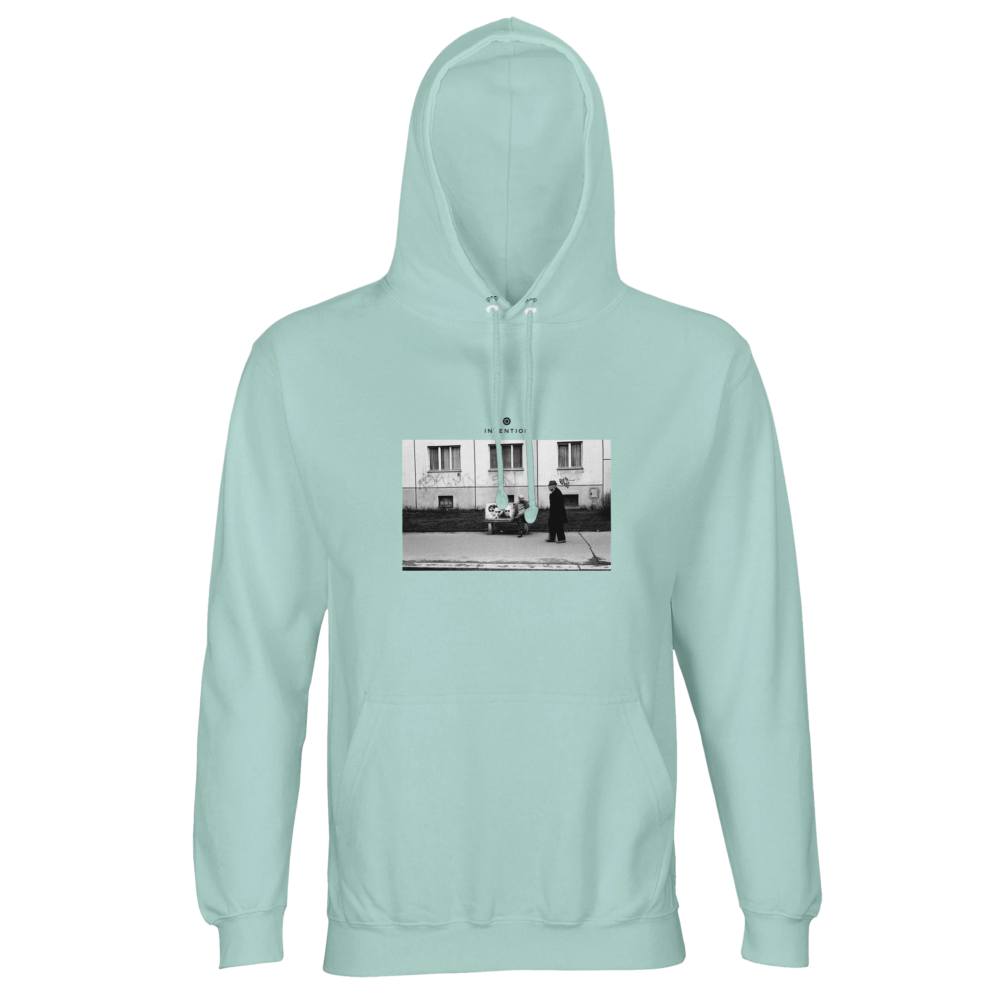 Oneness - "The Urban Matrix" Hoodie arctic blue 1