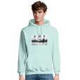 Oneness - "The Urban Matrix" Hoodie arctic blue 3