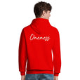 Oneness - "The Urban Matrix" Hoodie Bright Red 5