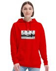 Oneness - "The Urban Matrix" Hoodie Bright Red 5