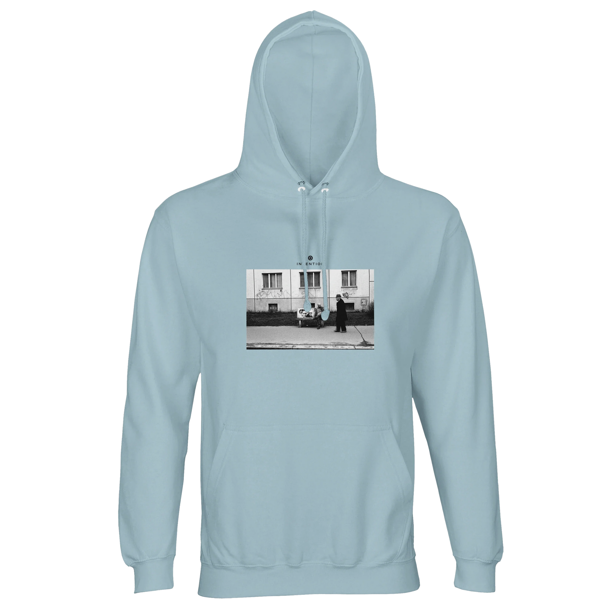 Oneness - "The Urban Matrix" Hoodie creamy blue 1