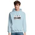 Oneness - "The Urban Matrix" Hoodie creamy blue 3