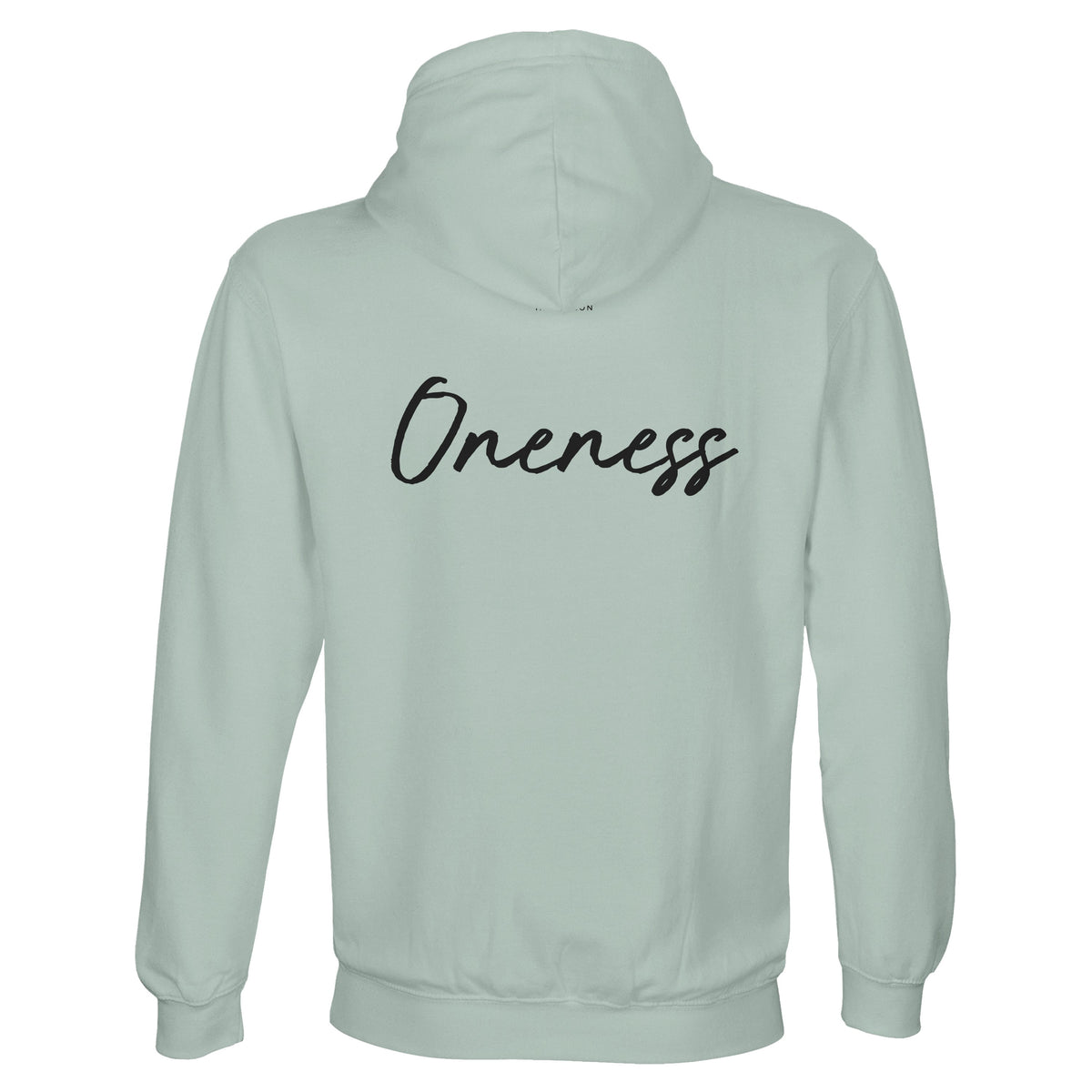 Oneness - "The Urban Matrix" Hoodie creamy green 2