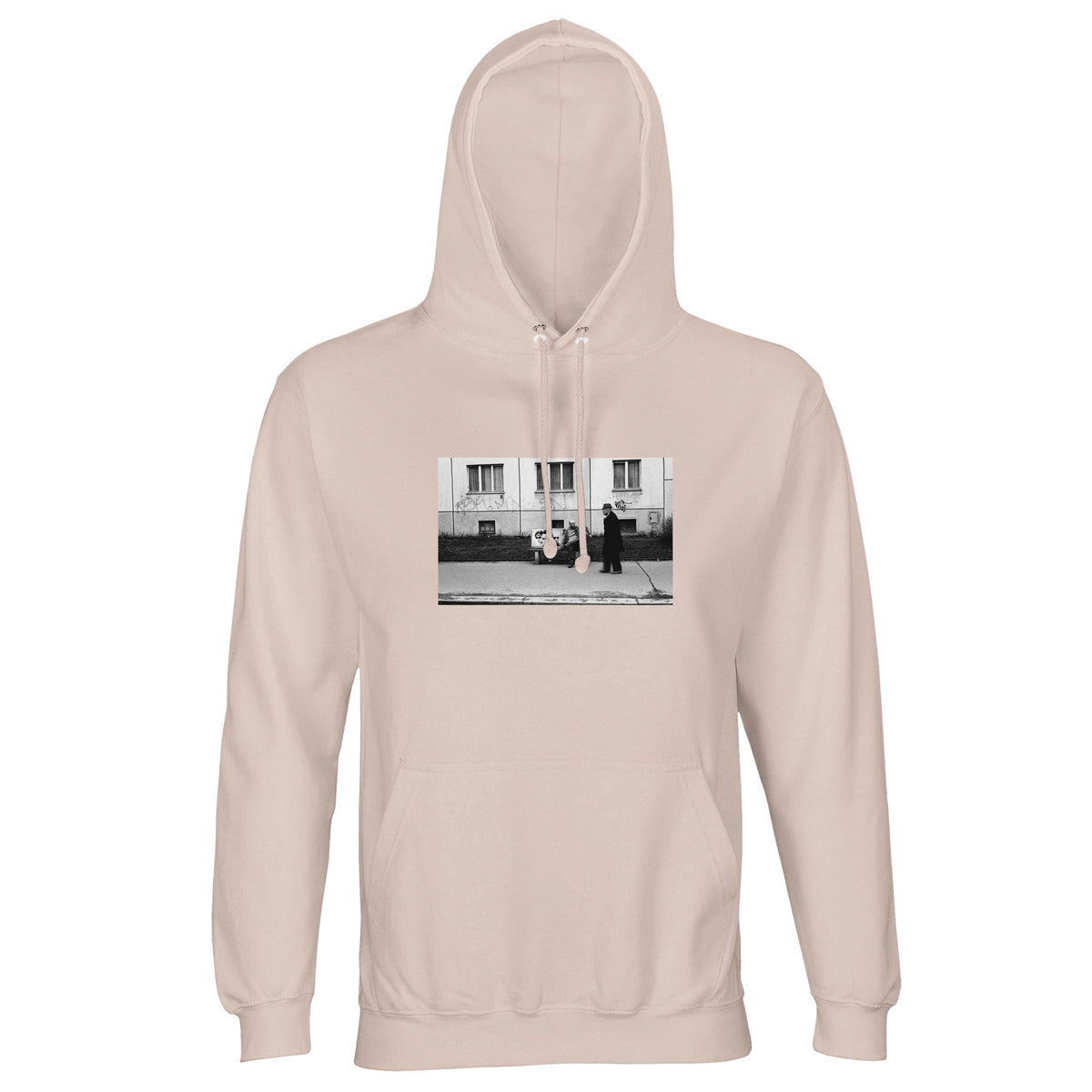 Oneness - "The Urban Matrix" Hoodie creamy pink 1