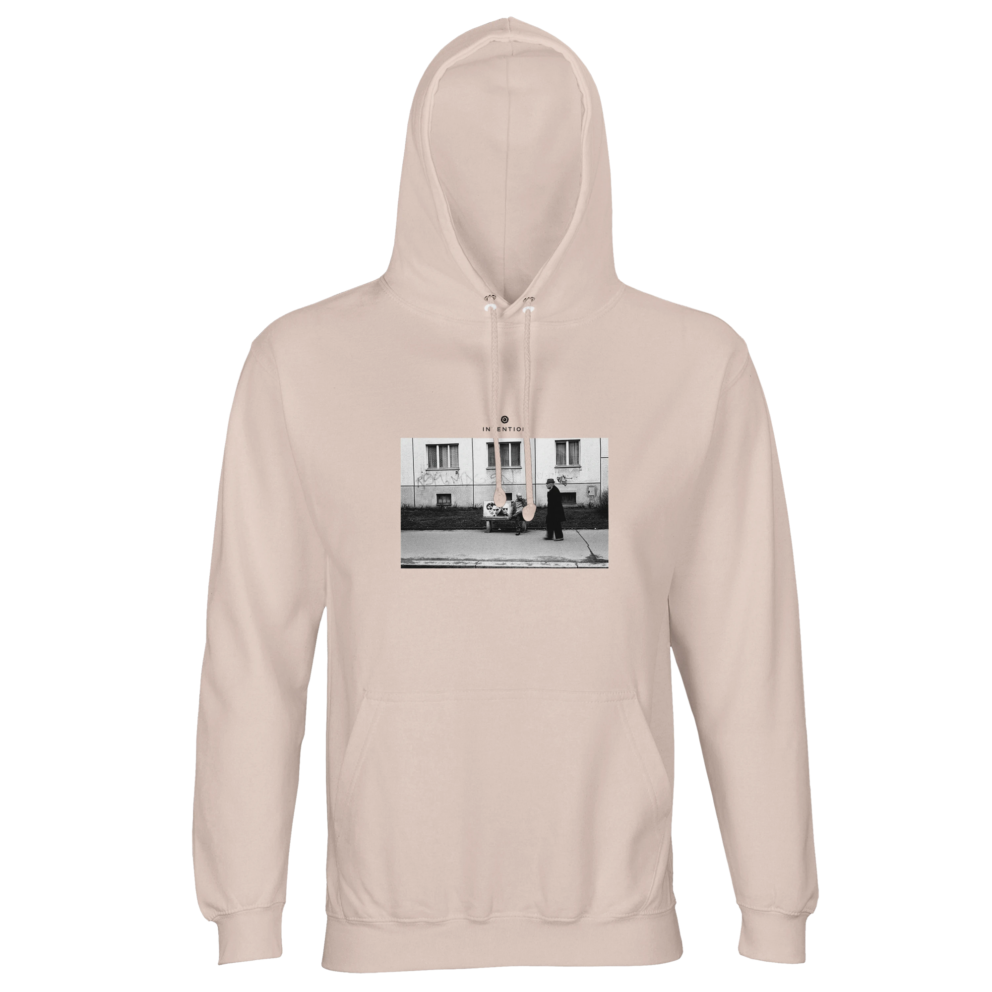 Oneness - "The Urban Matrix" Hoodie creamy pink 1