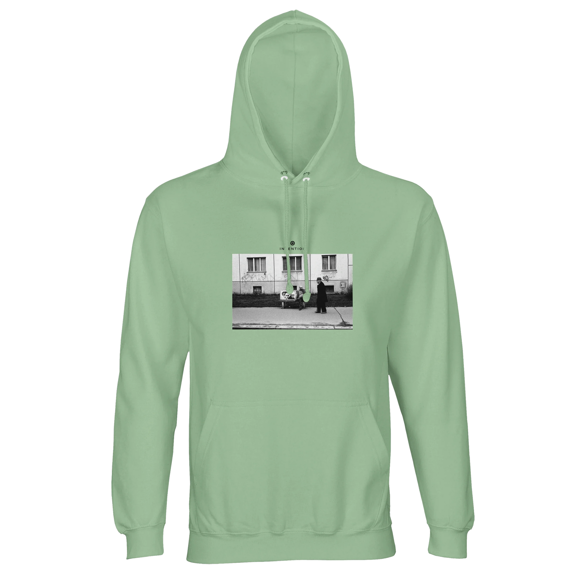 Oneness - "The Urban Matrix" Hoodie frozen green 1