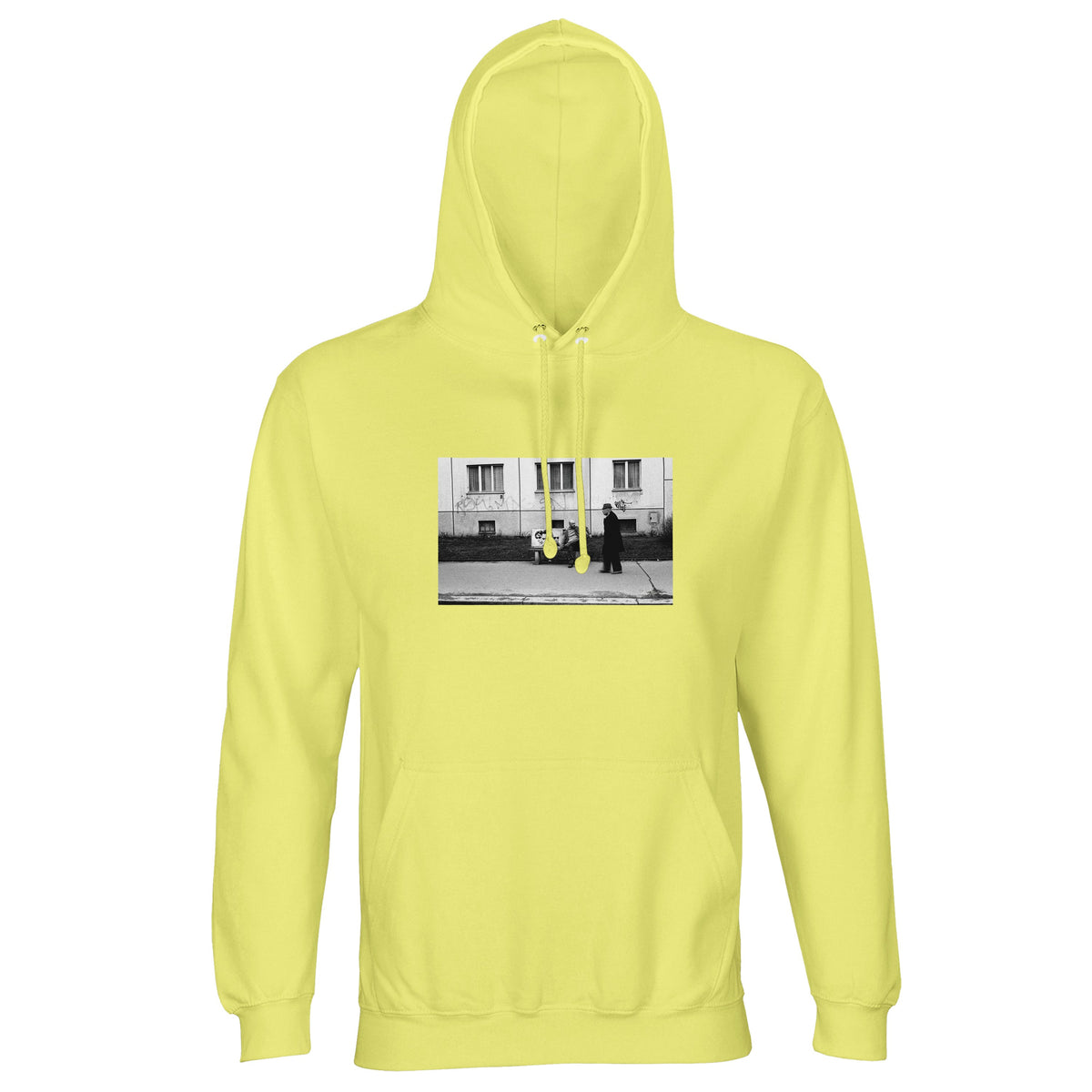 Oneness - "The Urban Matrix" Hoodie Light Yellow 1