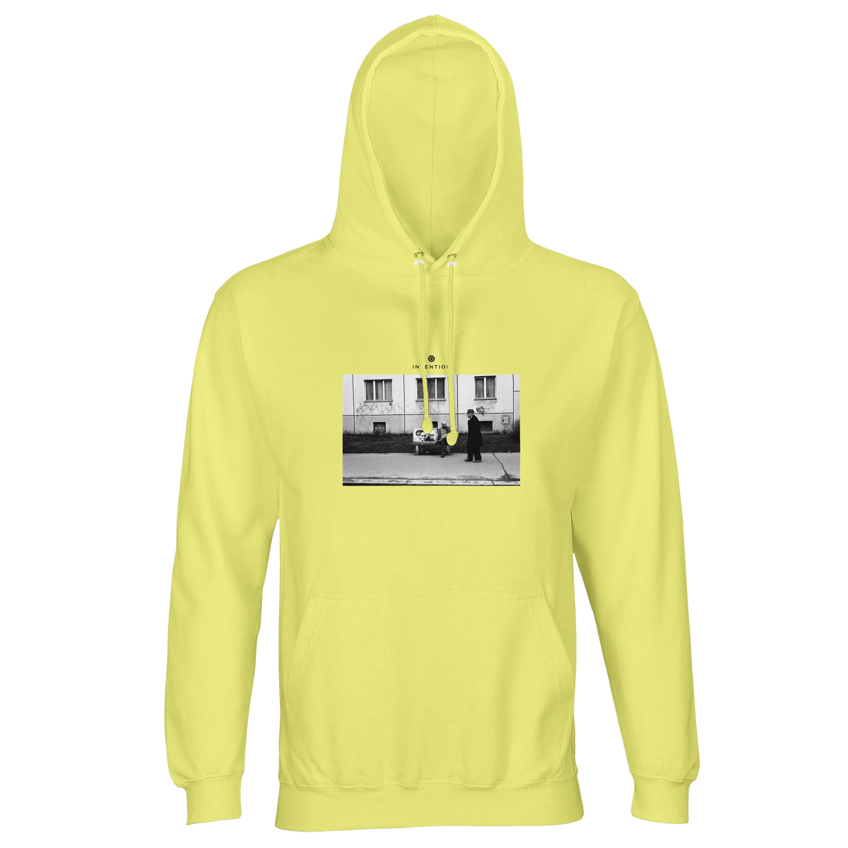 Oneness - "The Urban Matrix" Hoodie Light Yellow 1