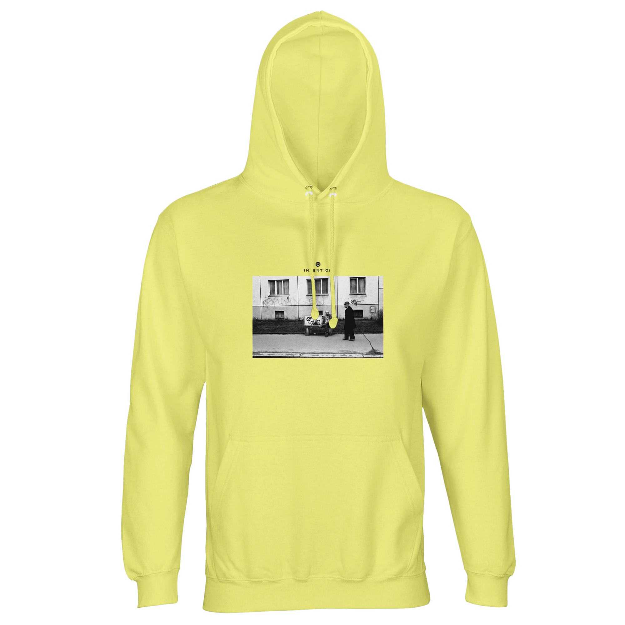 Oneness - "The Urban Matrix" Hoodie Light Yellow 1