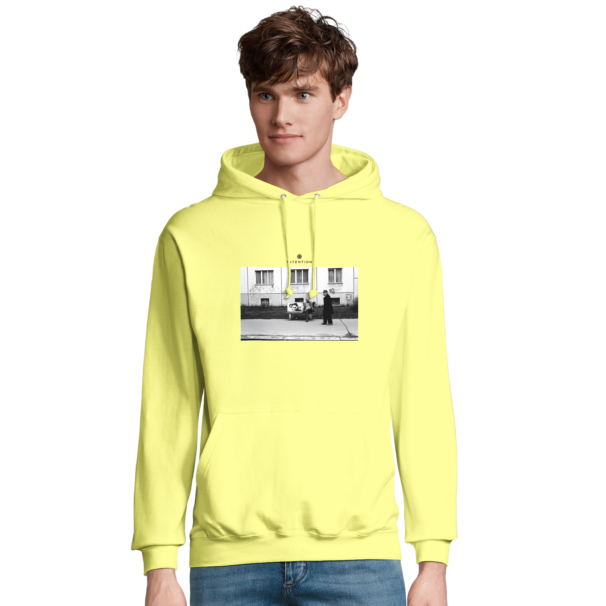 Oneness - "The Urban Matrix" Hoodie Light Yellow 3