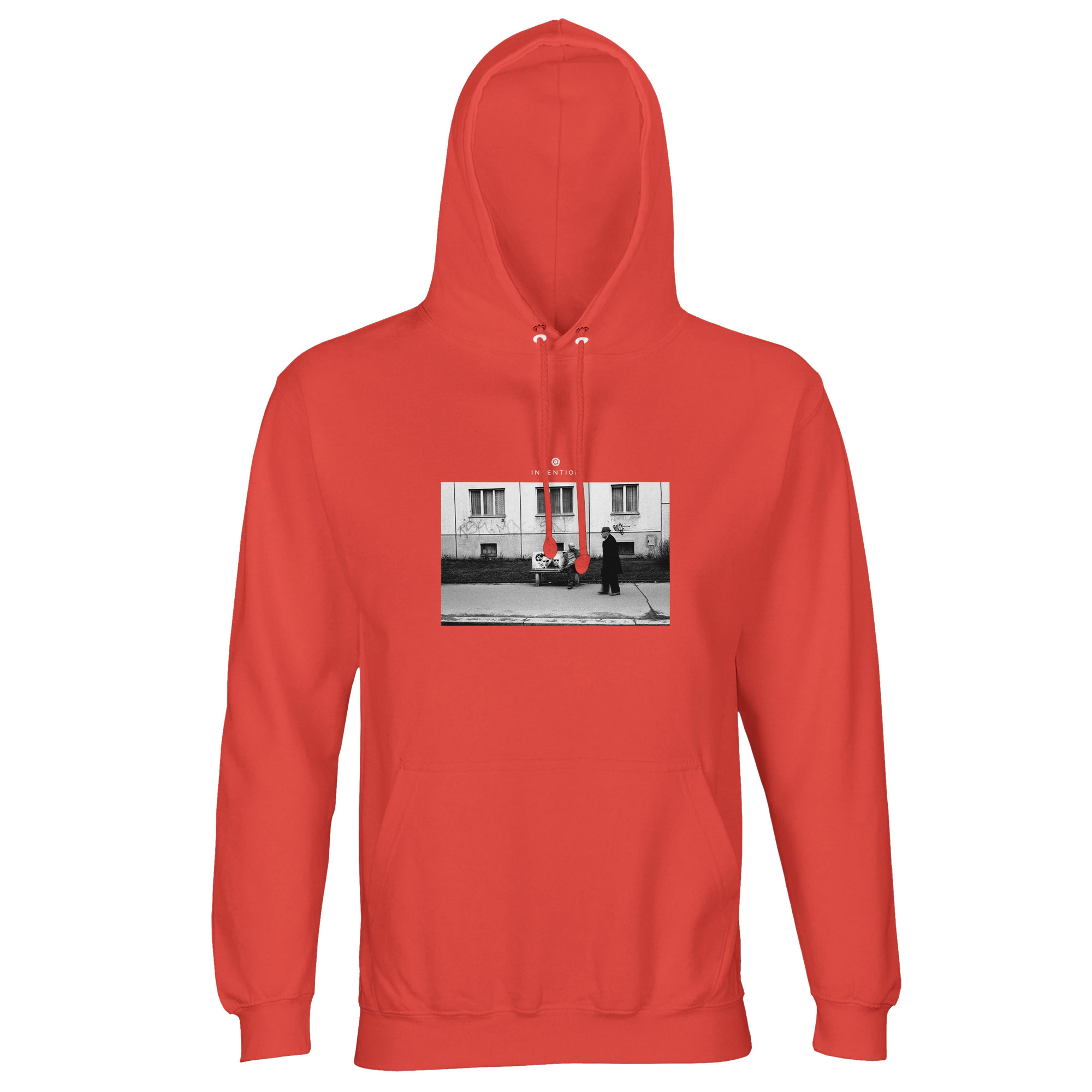 Oneness - "The Urban Matrix" Hoodie pop orange 1