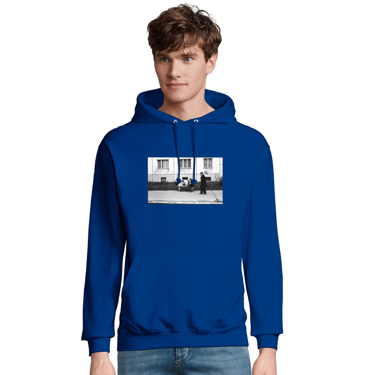 Oneness - "The Urban Matrix" Hoodie Royal Blue 4