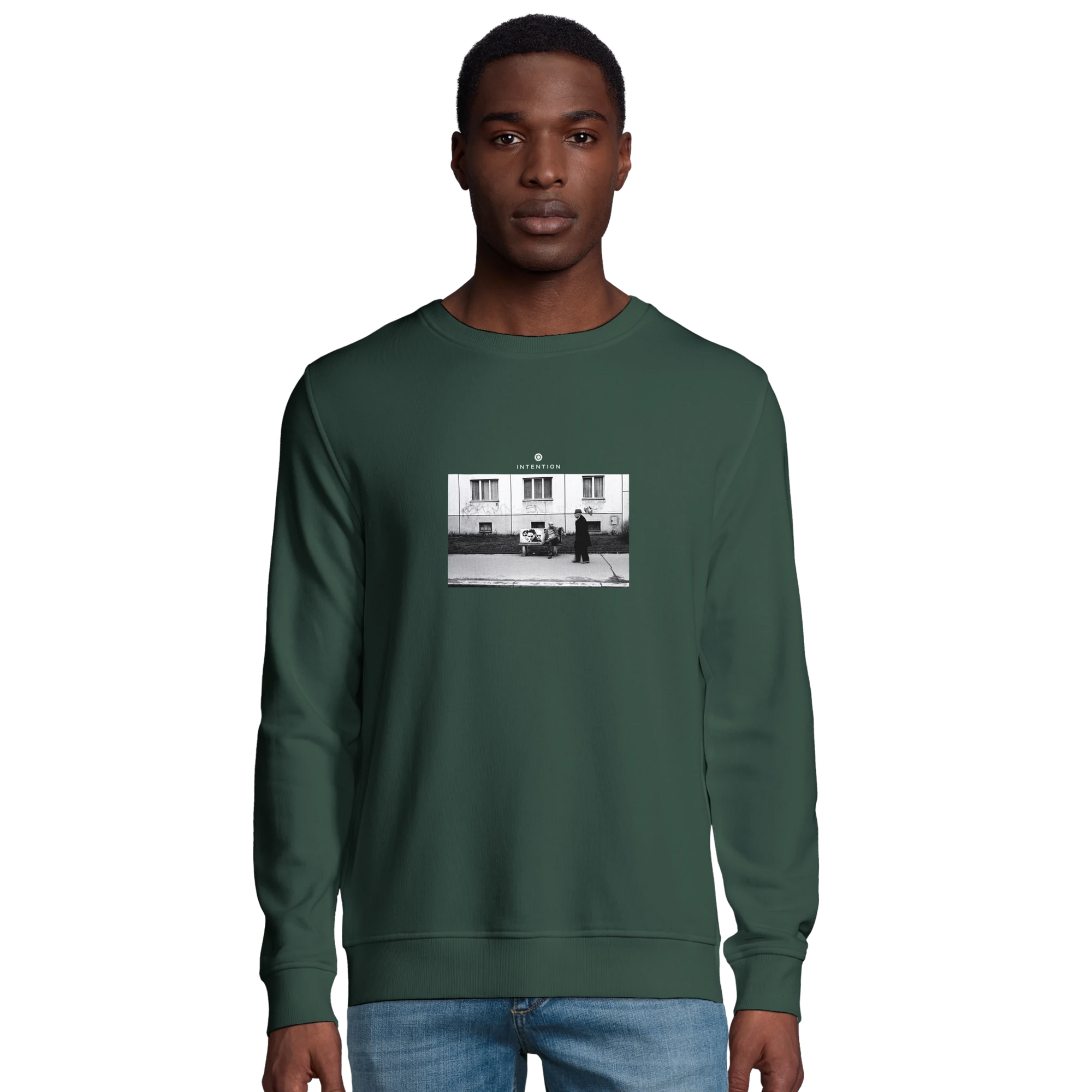 Oneness - "The Urban Matrix" Sweatshirt Bottle Green XS 18