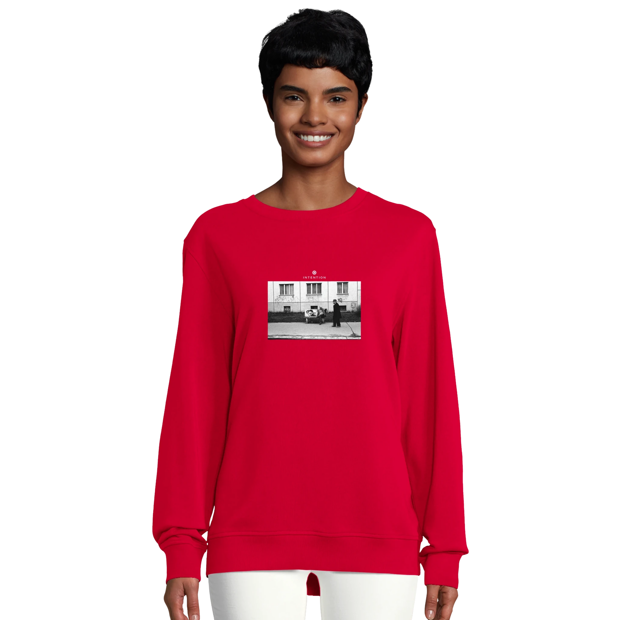 Oneness - "The Urban Matrix" Sweatshirt Red XS 44