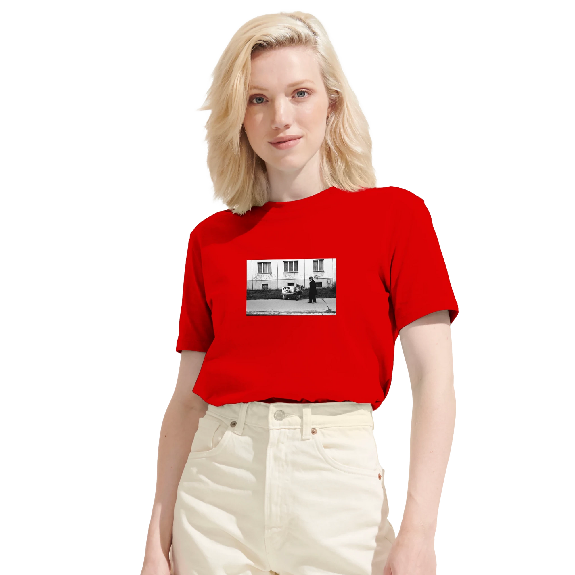 Oneness - "The Urban Matrix" T-shirt Bright Red XS 75