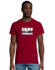 Oneness - "The Urban Matrix" T-shirt Burgundy XS 4