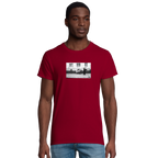 Oneness - "The Urban Matrix" T-shirt Burgundy XS 4