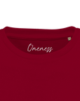 Oneness - "The Urban Matrix" T-shirt Burgundy XS 2
