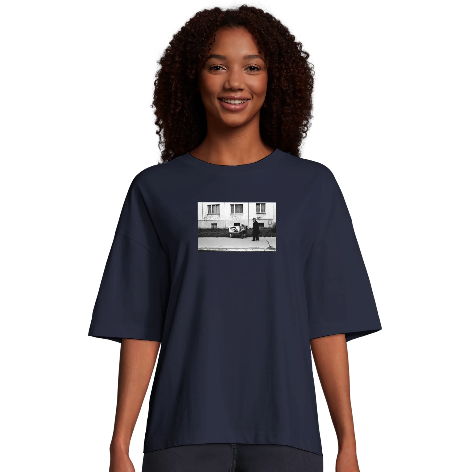 Oneness - "The Urban Matrix" T-shirt French Navy XS 22