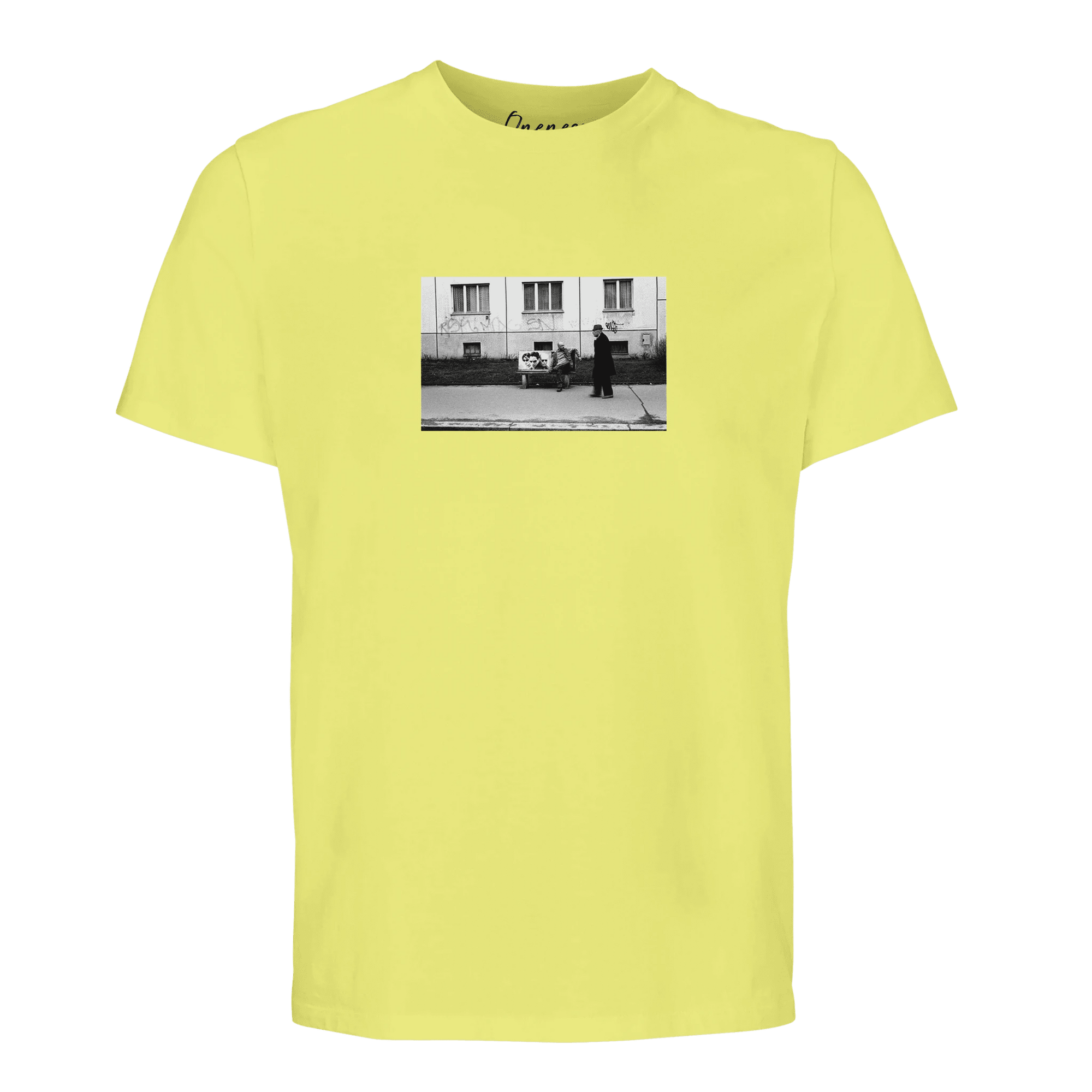 Oneness - "The Urban Matrix" T-shirt Light Yellow XS 40