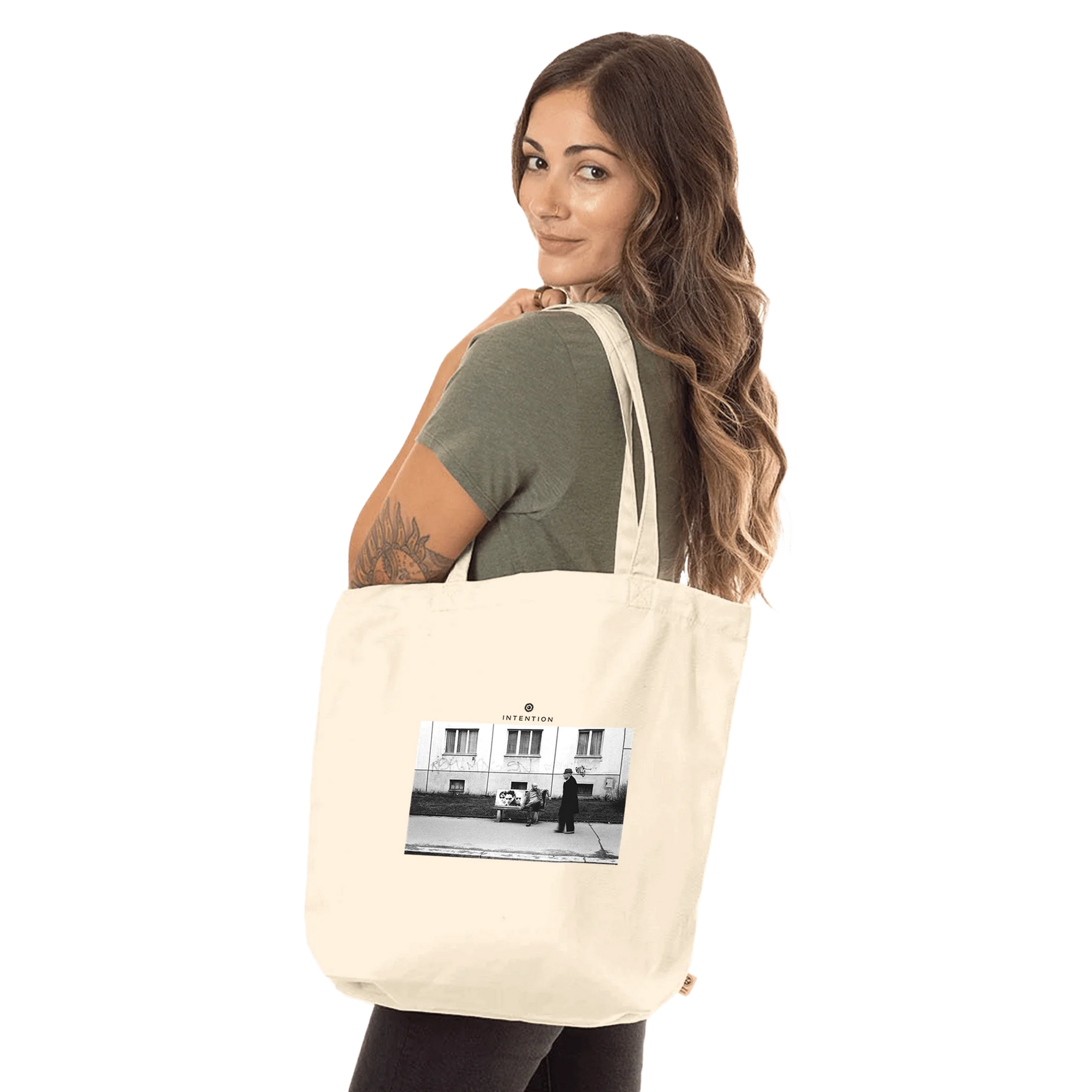 Oneness - "The Urban Matrix" Tote Bag Natural 4