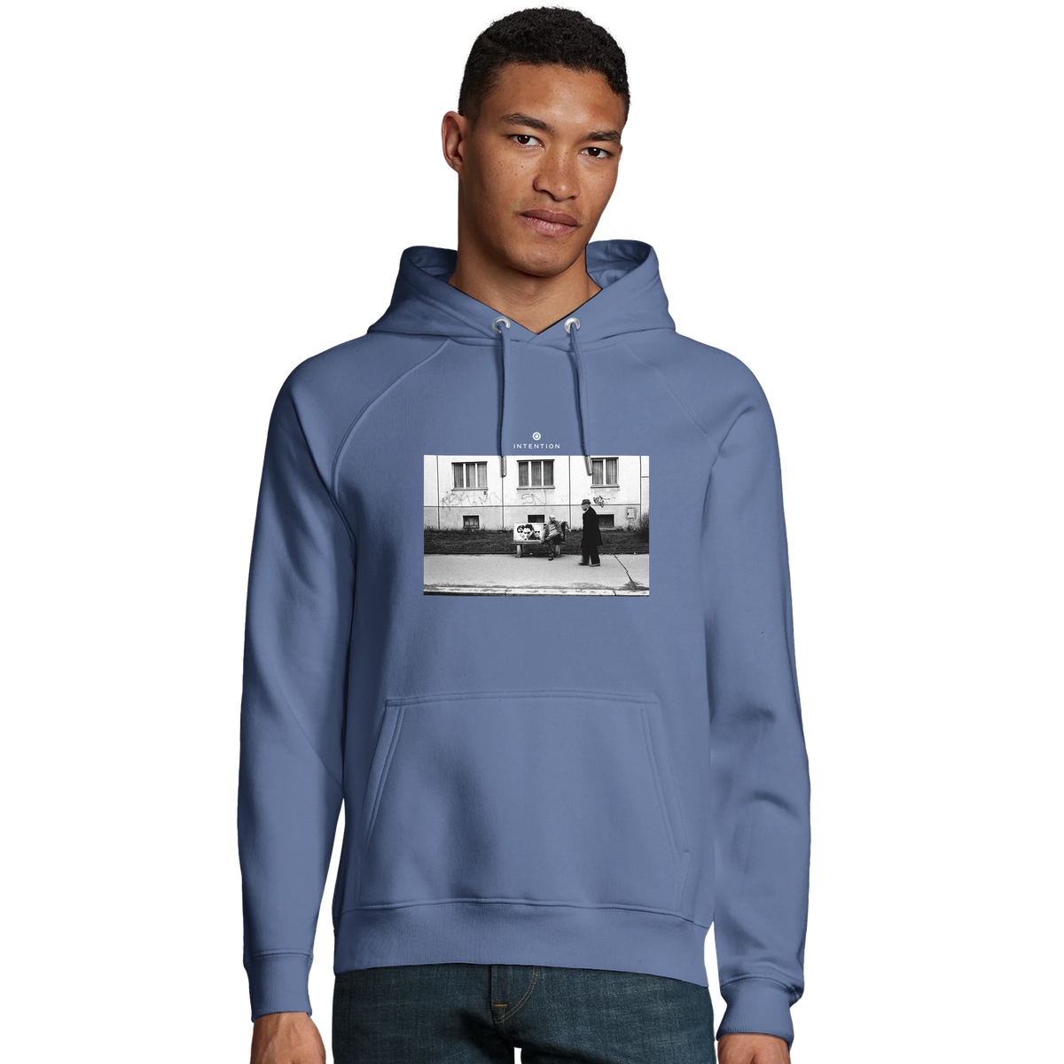Oneness - "The Urban Matrix" Hoodie Blue 3