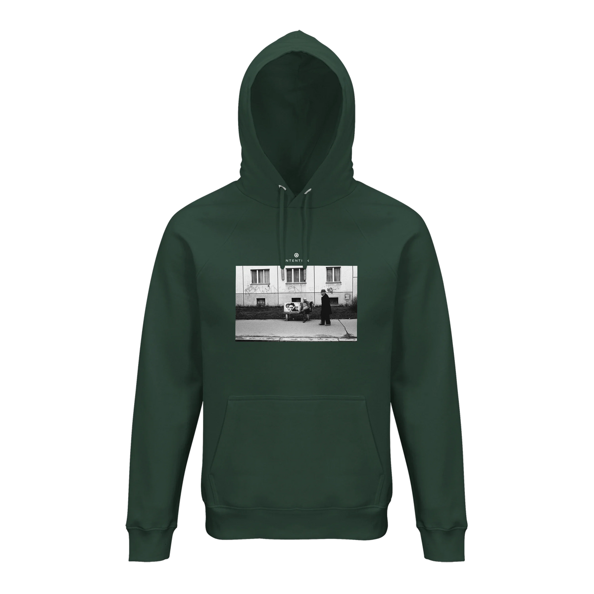 Oneness - "The Urban Matrix" Hoodie Bottle Green 1