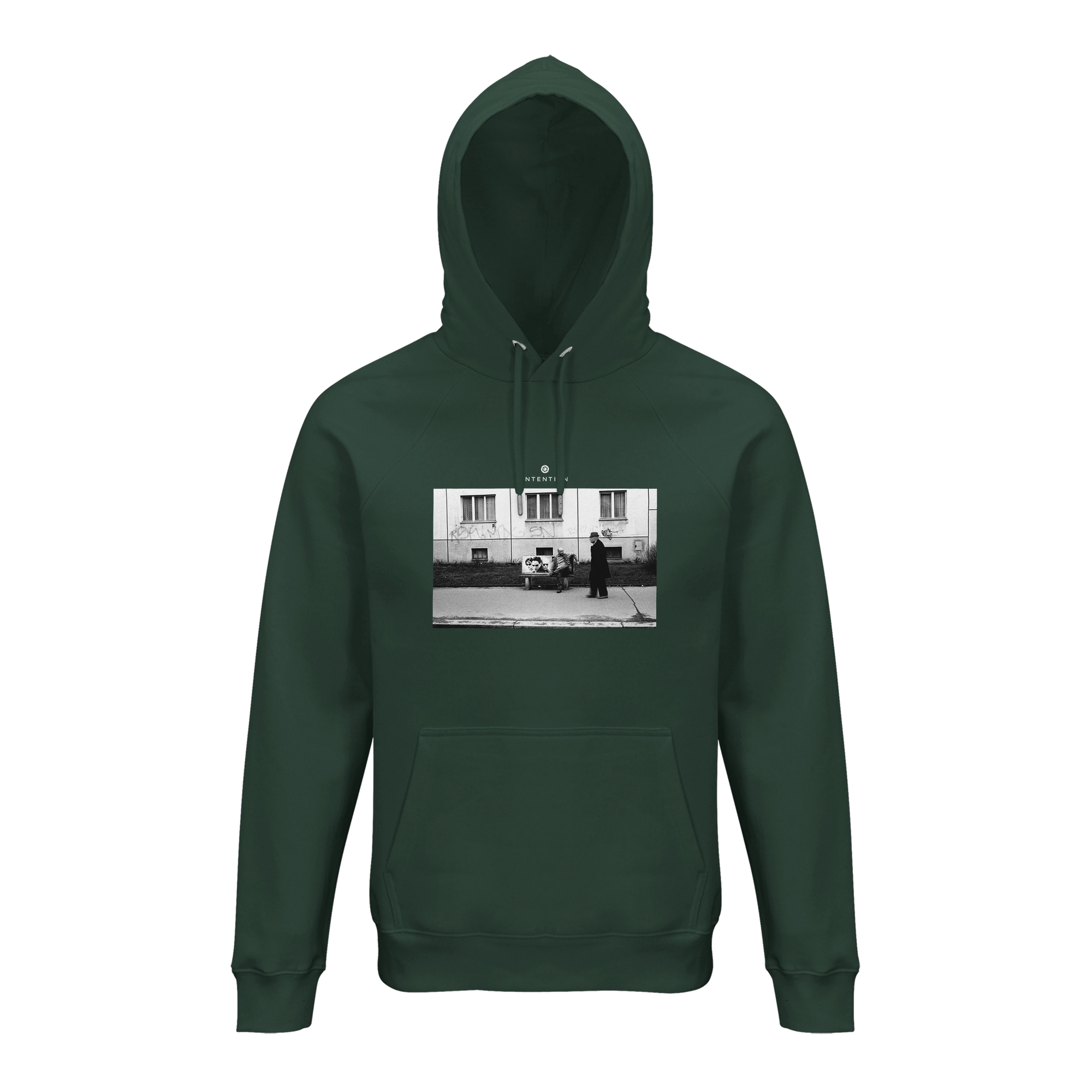 Oneness - "The Urban Matrix" Hoodie Bottle Green 1