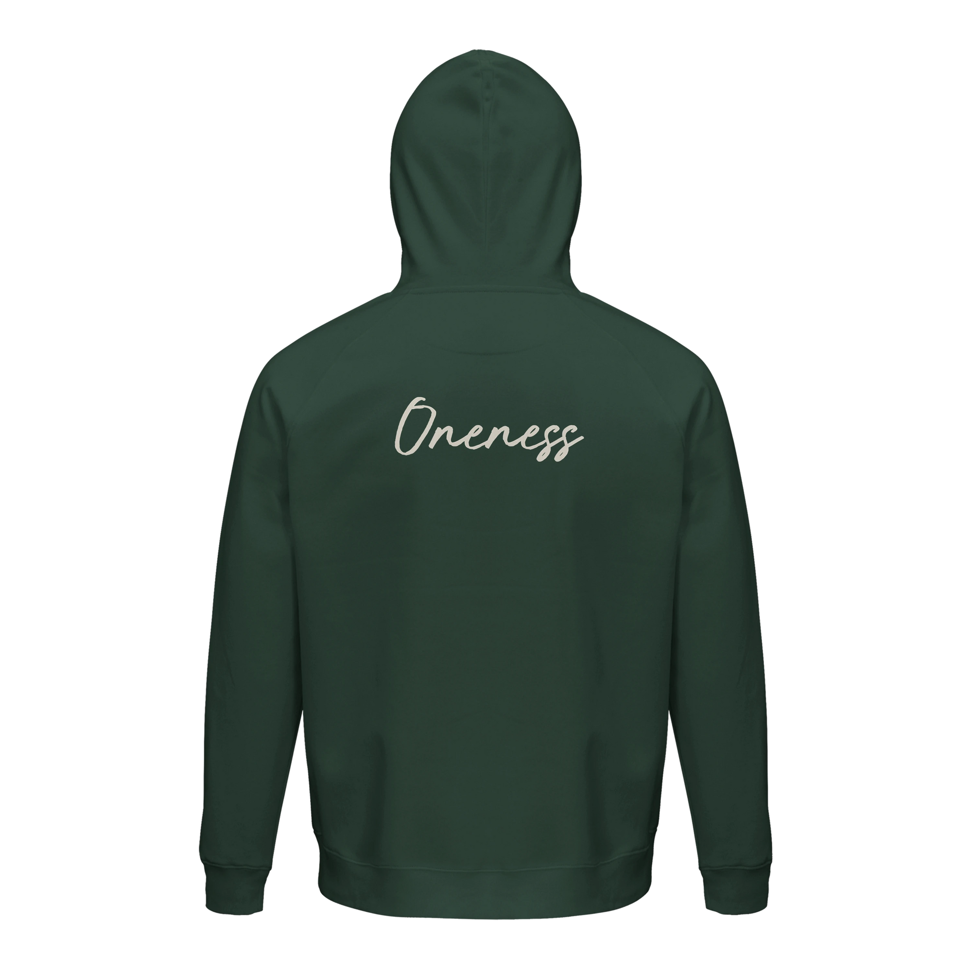 Oneness - "The Urban Matrix" Hoodie Bottle Green 2
