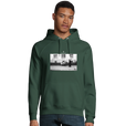 Oneness - "The Urban Matrix" Hoodie Bottle Green 3
