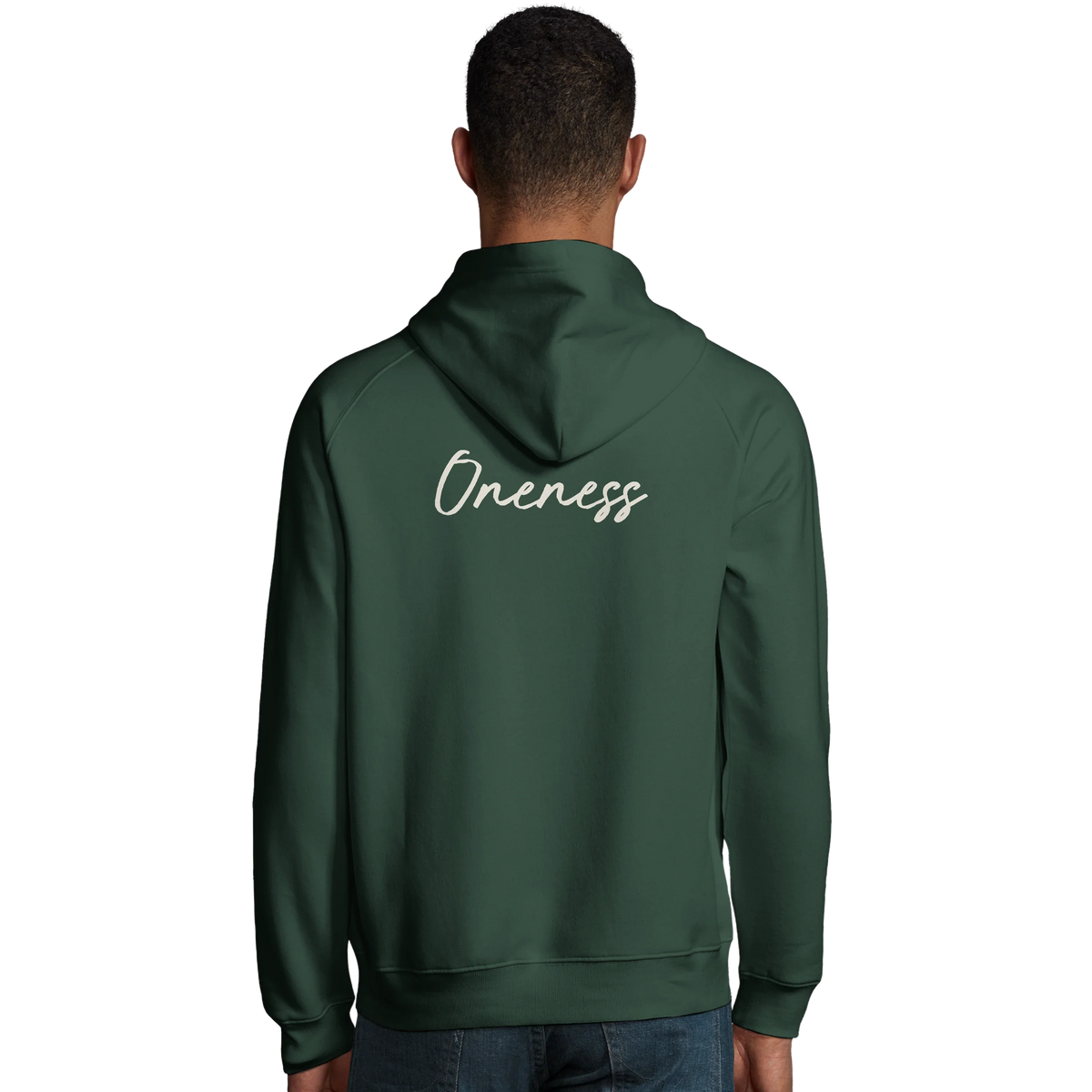 Oneness - "The Urban Matrix" Hoodie Bottle Green 4
