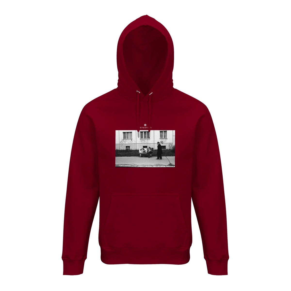 Oneness - "The Urban Matrix" Hoodie Burgundy 1