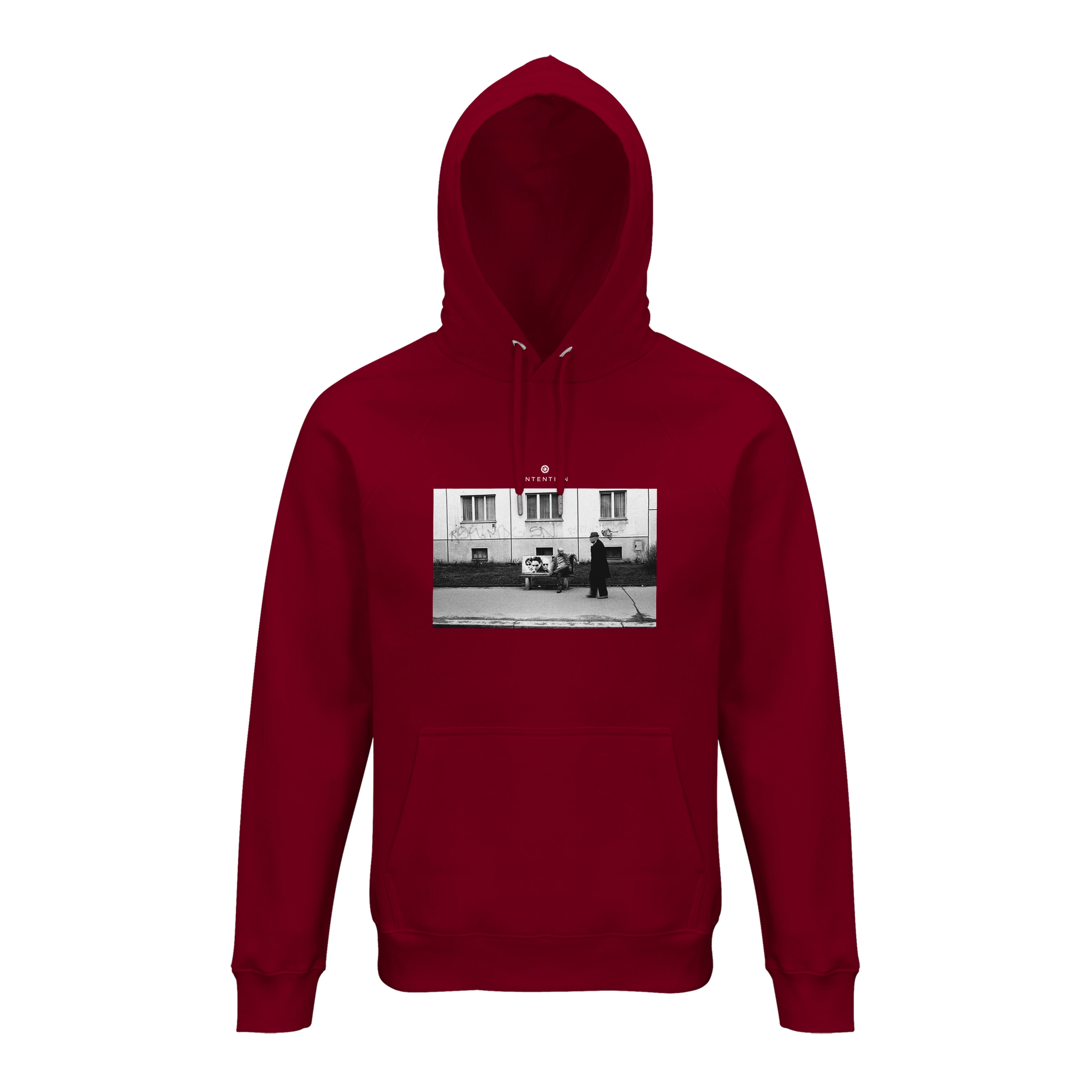 Oneness - "The Urban Matrix" Hoodie Burgundy 1