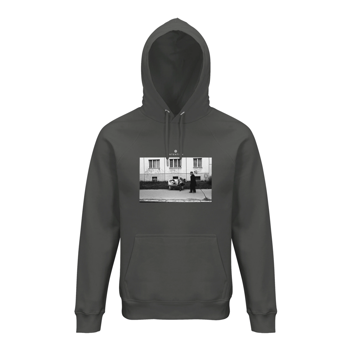 Oneness - "The Urban Matrix" Hoodie charcoal melange 1